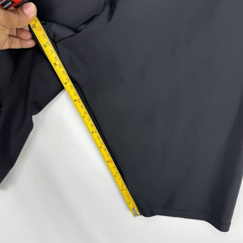 Calypsa by ModLi Long Bike Swim Shorts Size L Black UPF Protection Activewear - Picture 11 of 12